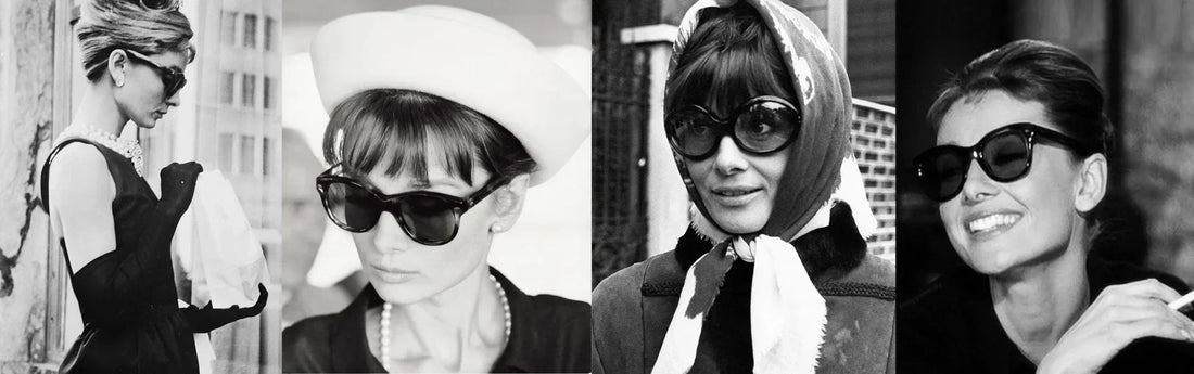 Audrey Hepburn y sus 5 gafas más Icónicas