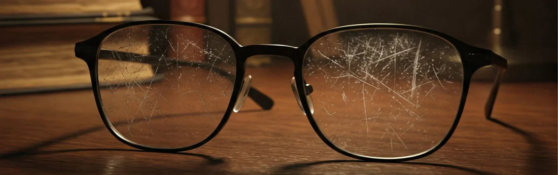 gafas rayadas y cómo repararlas