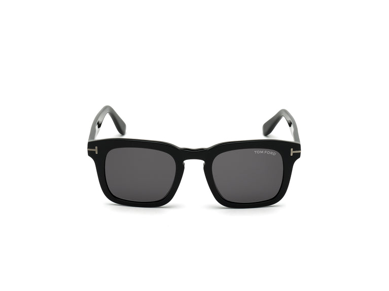 Tom Ford FT0751-N DAX - 01A - Negro Brillo / Gris - 50 mm