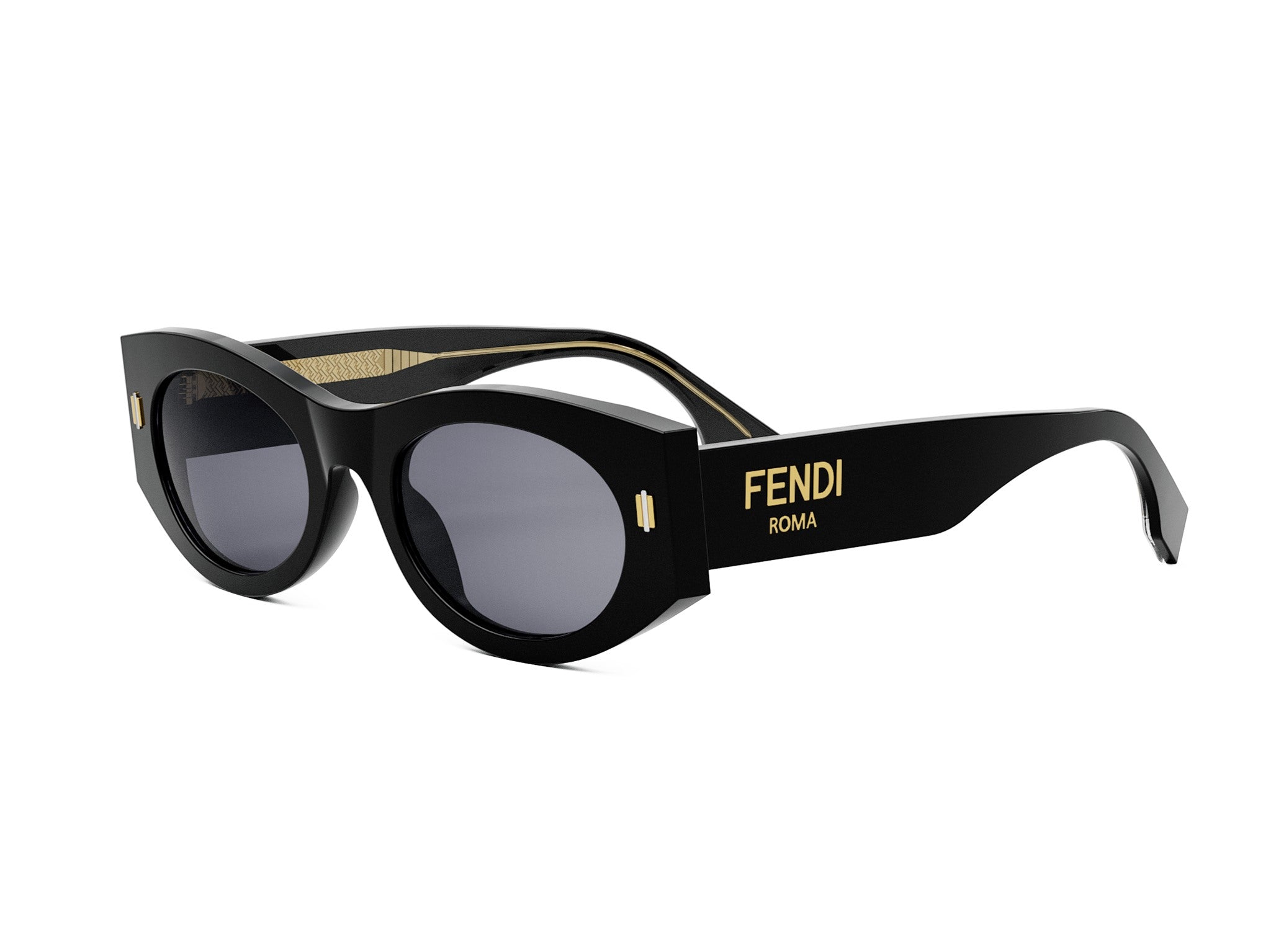 FENDI ROMA FE40125I 01V 52 | Bassol Optic United States
