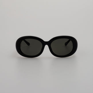 Linda Farrow Lina Sunglasses in Black C1 55