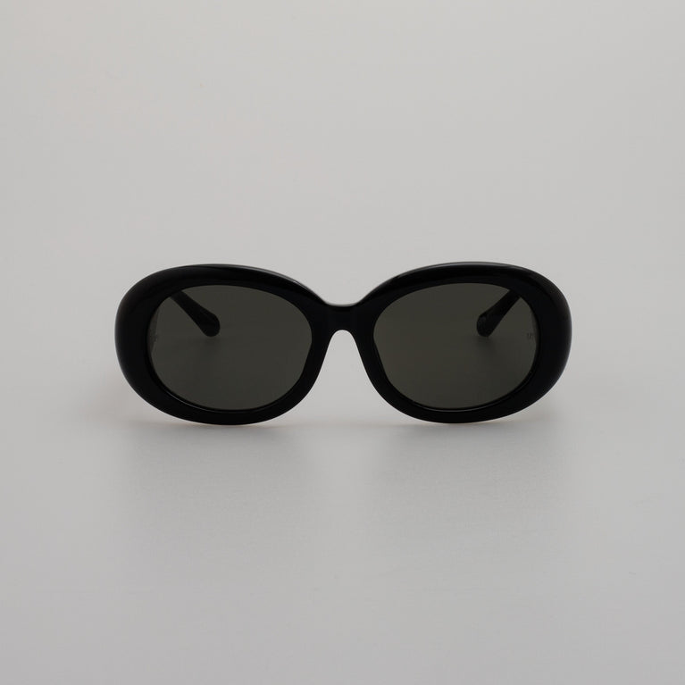 Linda Farrow Lina Sunglasses in Black C1 55