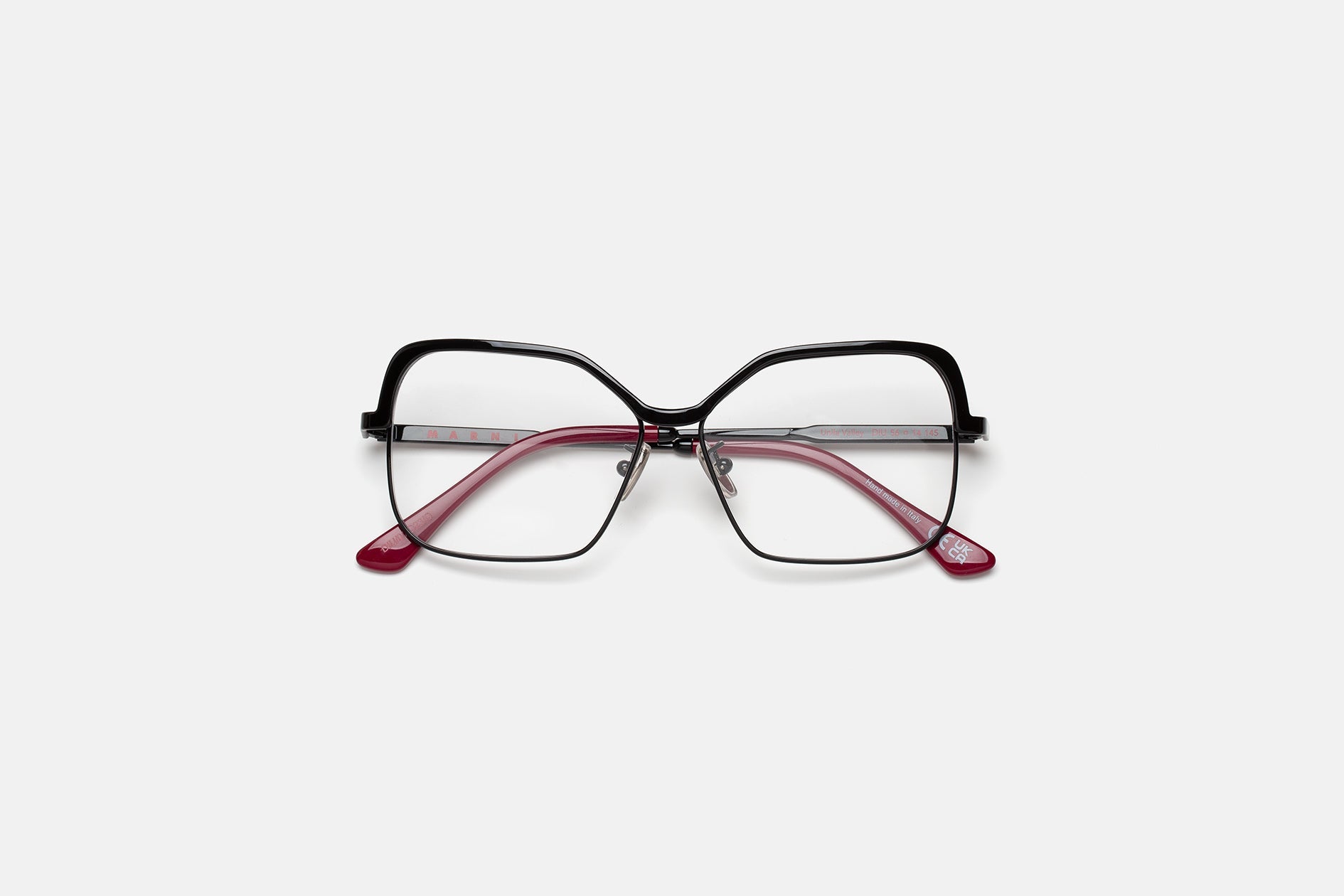 Marni Unila Valley Optical Nero DIU 56