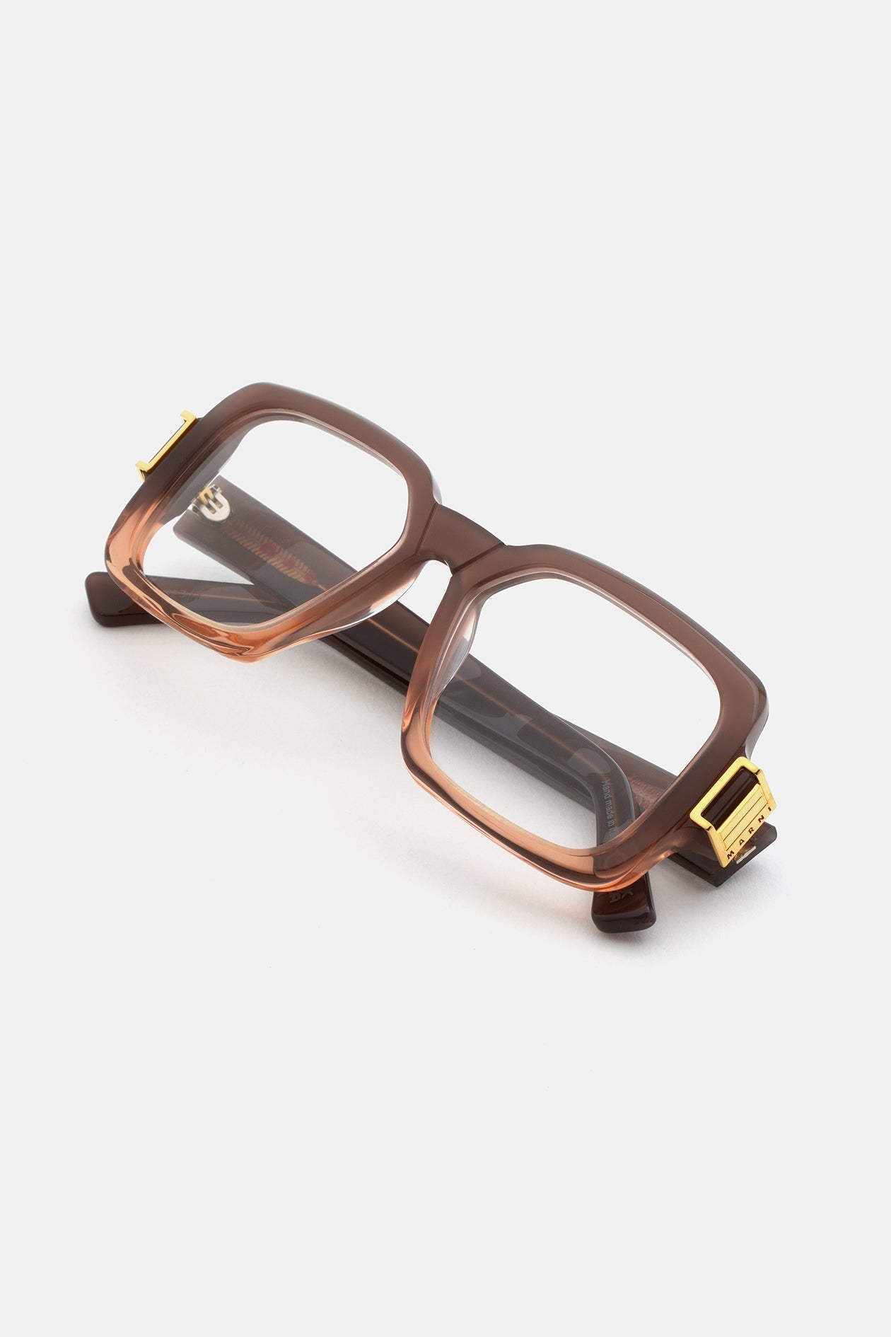 Marni Zamalek Optical Brown Fade CWI 54