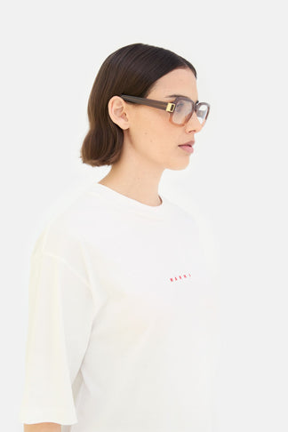 Marni Zamalek Optical Brown Fade CWI 54