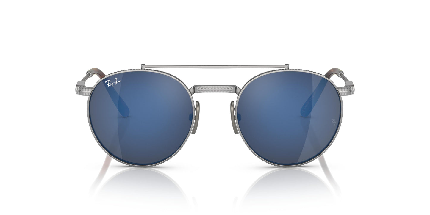 Ray-Ban RB8237 ROUND II TITANIUM 3139O4 50
