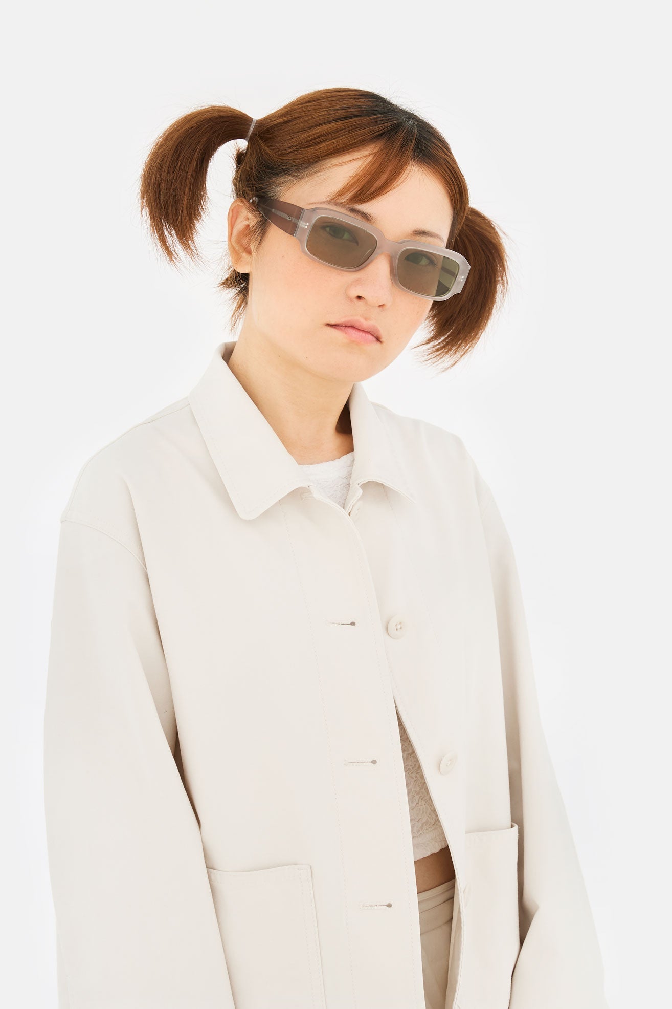 Retrosuperfuture ETRUSCO LIGHT GREY J1A 55