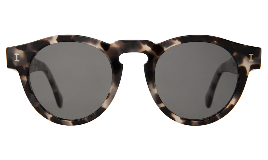 Illesteva Leonard White Tortoise-Grey 48