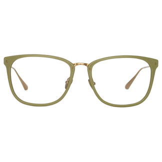Linda Farrow Cassin Optical D-Frame in Sage C7 55