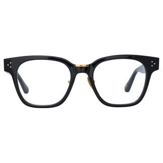Linda Farrow Sanchez Optical D-Frame in Black C1 52