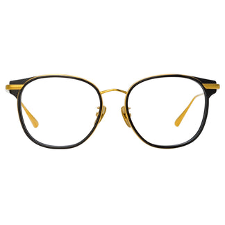 Linda Farrow Bower Optical D-Frame in Black C1 53