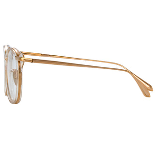 Linda Farrow Bower Optical D-Frame in Ash C3 53