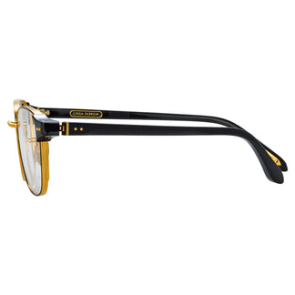 Linda Farrow Alvar Optical D-Frame in Black C1 53