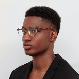 Linda Farrow Alvar Optical D-Frame in Tortoiseshell C2 53