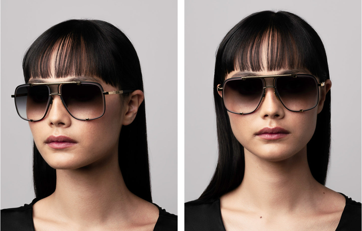 Dita MACH FIVE DRX 2087 A BLK GLD 64