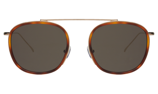 Illesteva Mykonos Ace Havana-Gold-Grey Flat 52