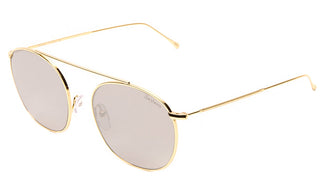 Illesteva Mykonos II Gold-Silver Flat Mirror 53