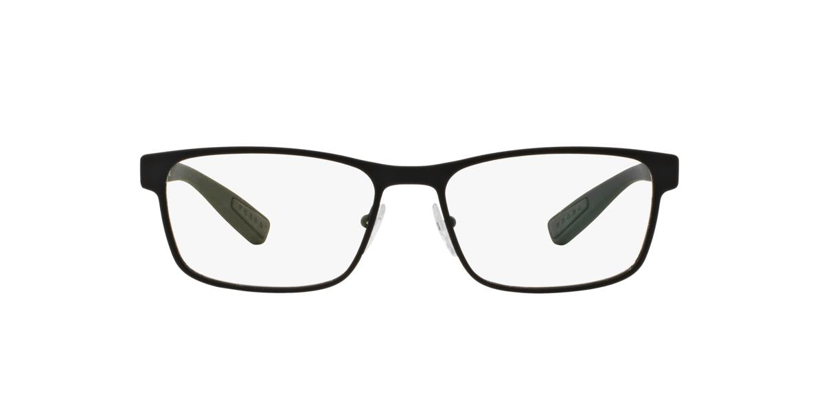 Prada Linea Rossa PS 50GV LIFESTYLE - DG01O1 - Black Rubber - 55 mm