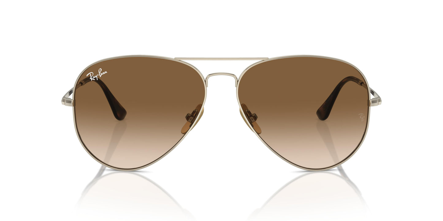 Ray-Ban RB8089 AVIATOR TITANIUM 926551 62