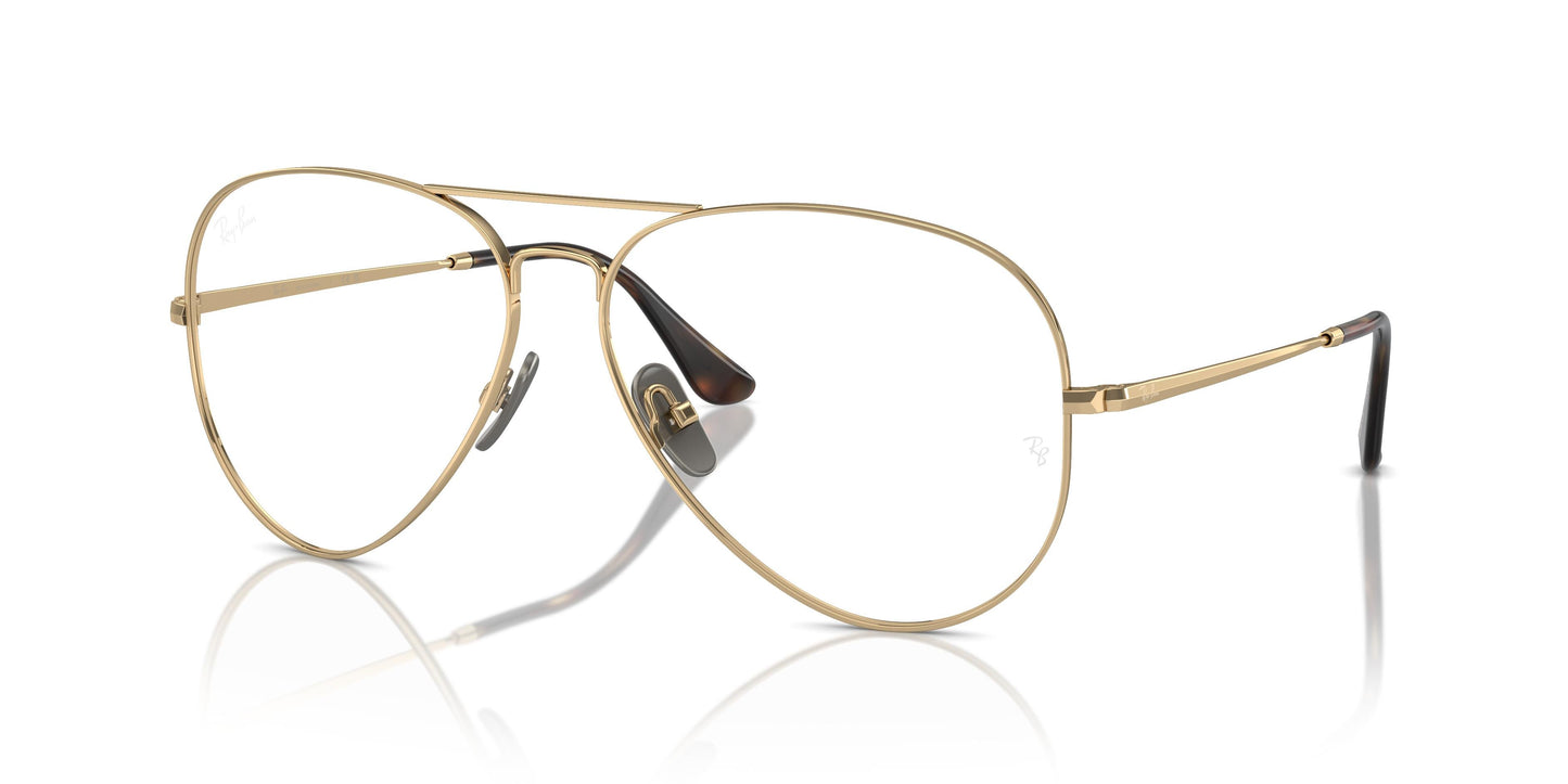 Ray-Ban RX8789 AVIATOR TITANIUM 1247 58