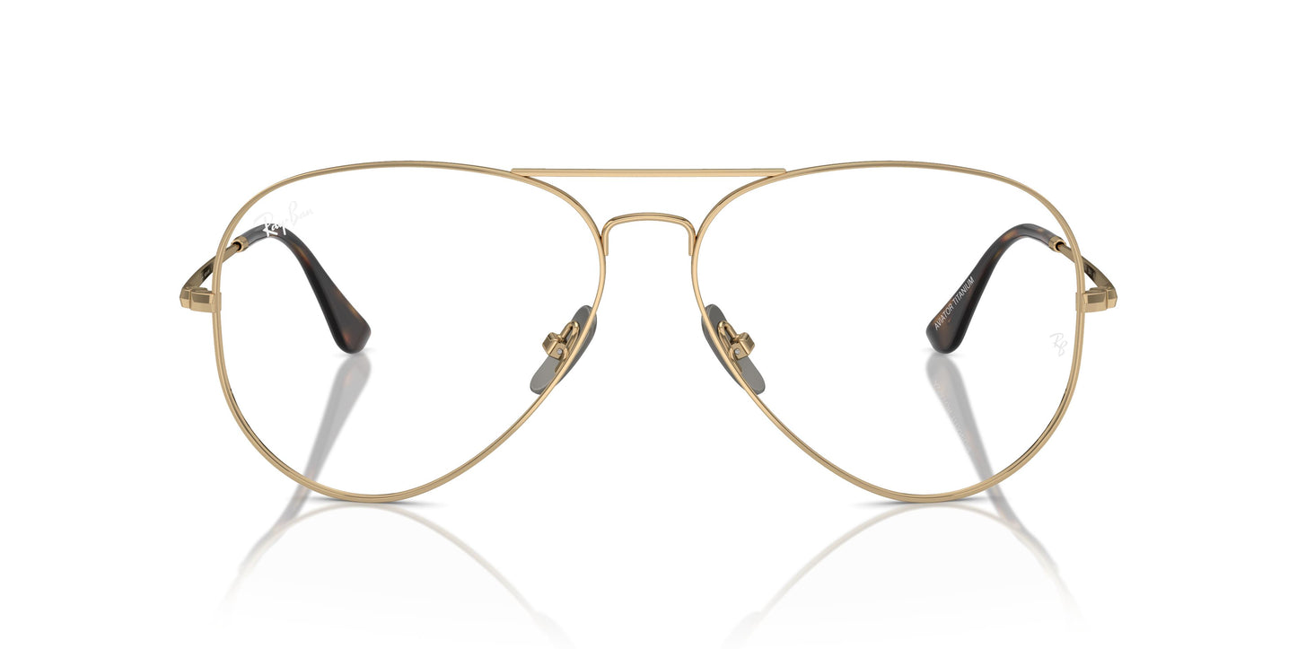Ray-Ban RX8789 AVIATOR TITANIUM 1247 58