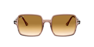 Ray-Ban RB1973 SQUARE II - 128151 - Transparent Light Brown - 53 mm