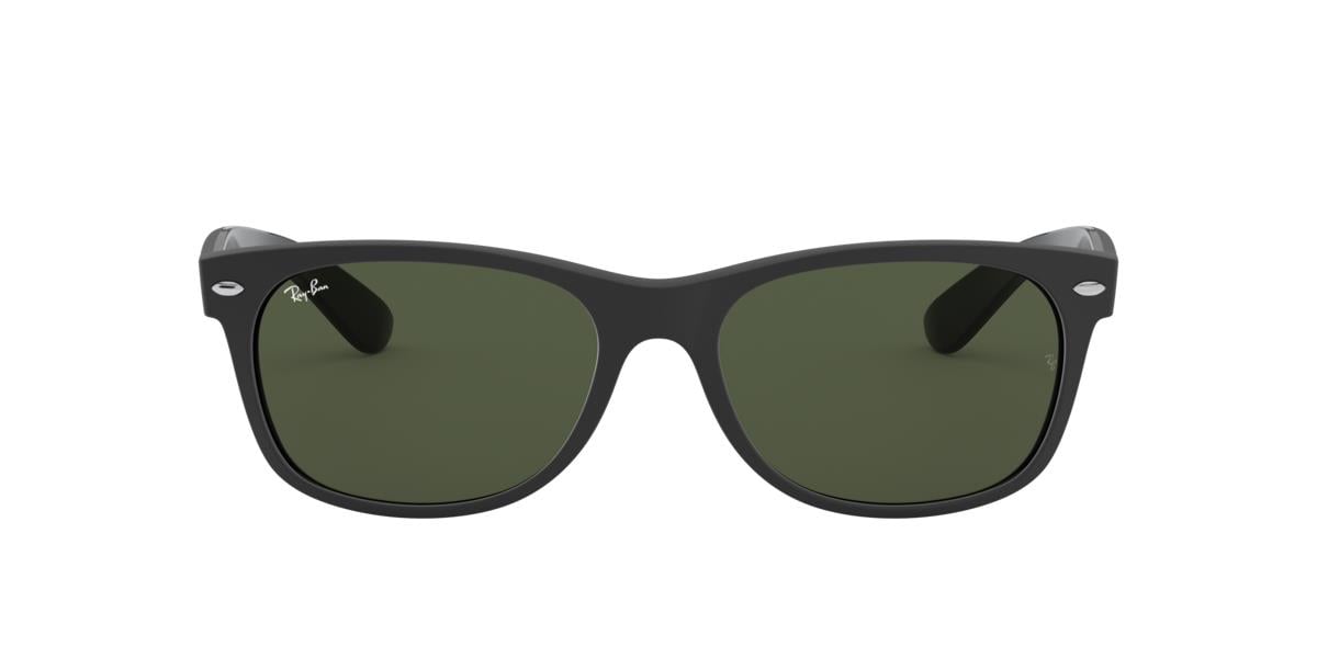 Ray-Ban RB2132 NEW WAYFARER - 646231 - Rubber Black On Black - 52 mm