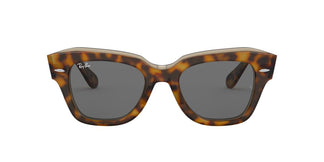Ray-Ban RB2186 STATE STREET - 1292B1 - Havana On Transparent Brown - 49 mm