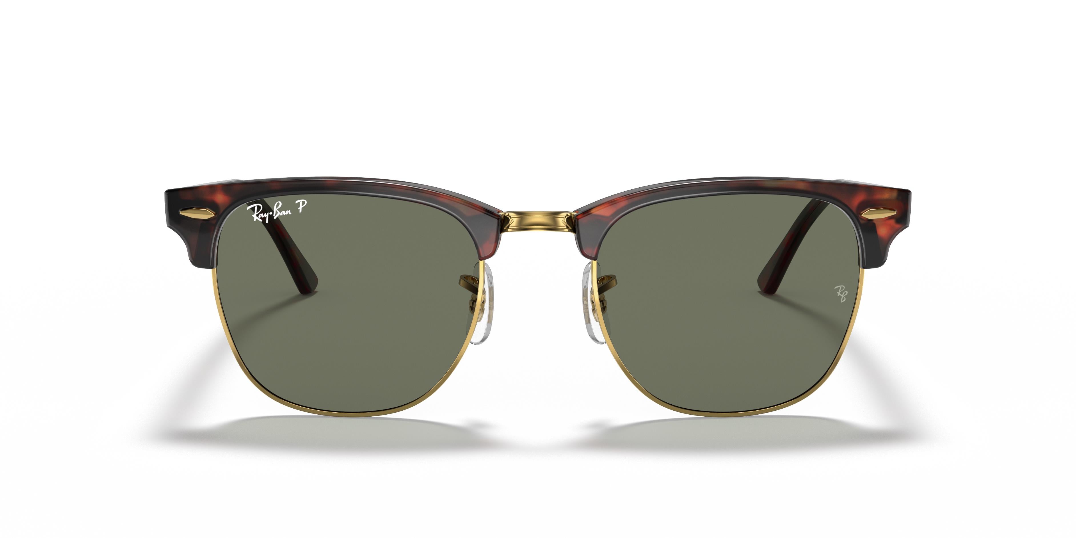 Ray-Ban RB3016 CLUBMASTER - 990/58 - Red Havana - 49 mm