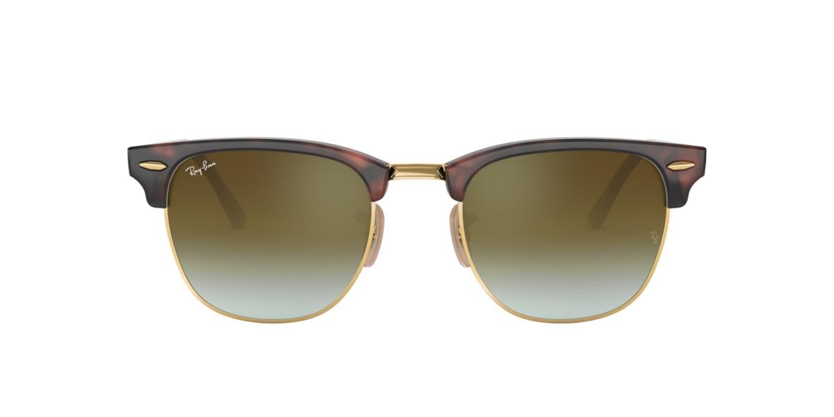 Ray-Ban RB3016 CLUBMASTER - 990/9J - Red Havana - 49 mm