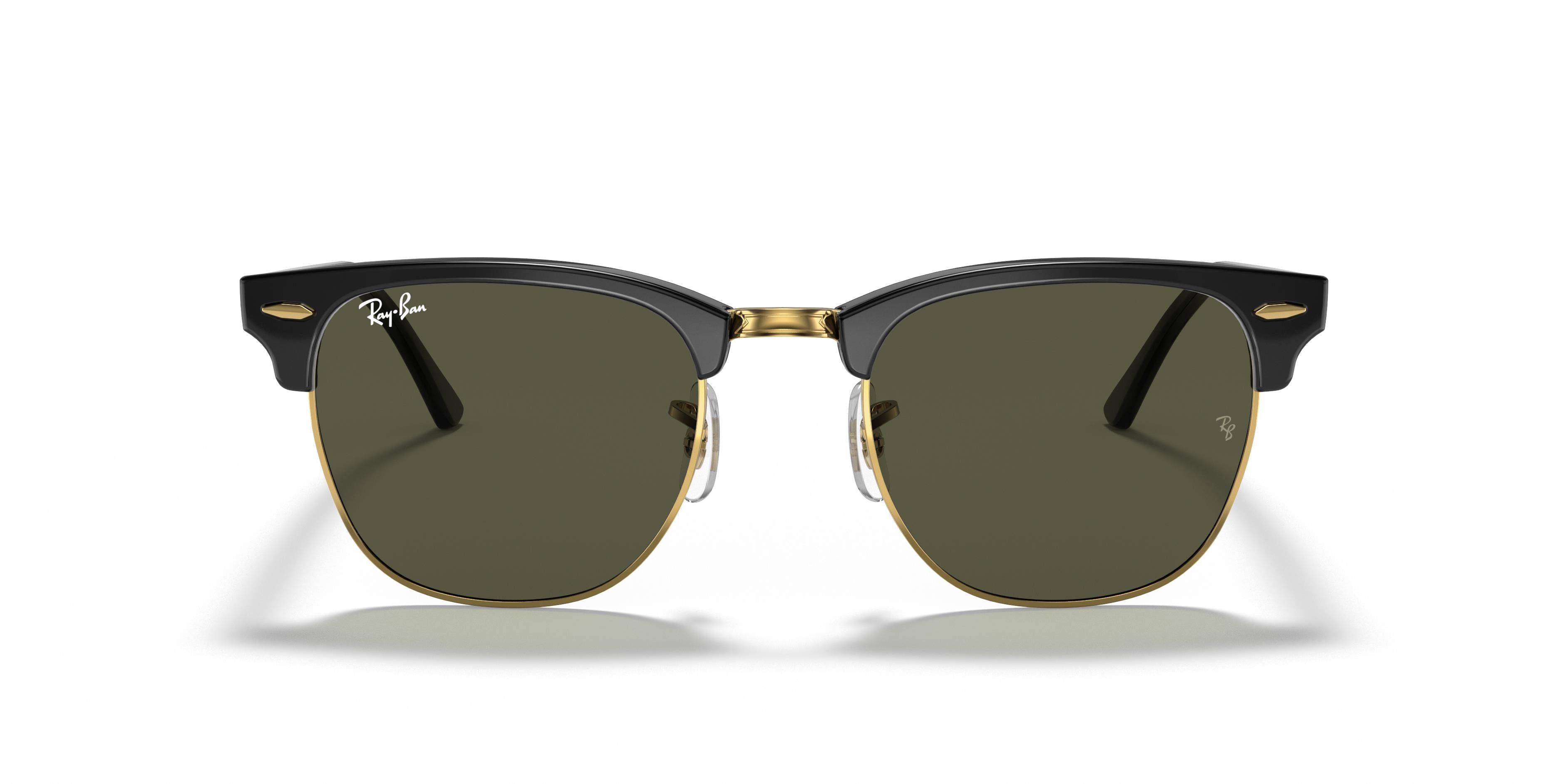 Ray-Ban RB3016 CLUBMASTER - W0365 - Black On Arista - 49 mm