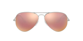 Ray-Ban RB3025 AVIATOR LARGE METAL - 019/Z2 - Matte Silver - 55 mm
