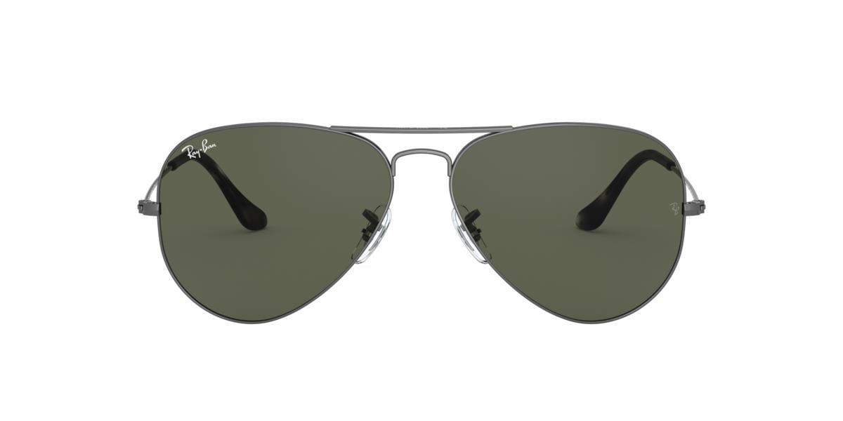Ray-Ban RB3025 AVIATOR LARGE METAL - 919031 - Sand Transparent Grey - 55 mm
