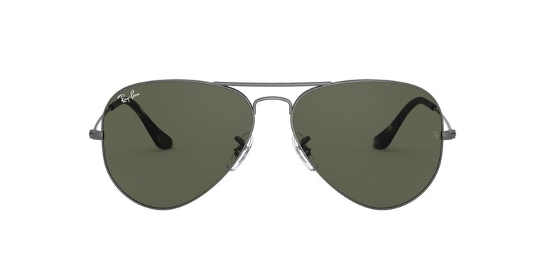 Ray-Ban RB3025 AVIATOR LARGE METAL - 919031 - Sand Transparent Grey - 55 mm