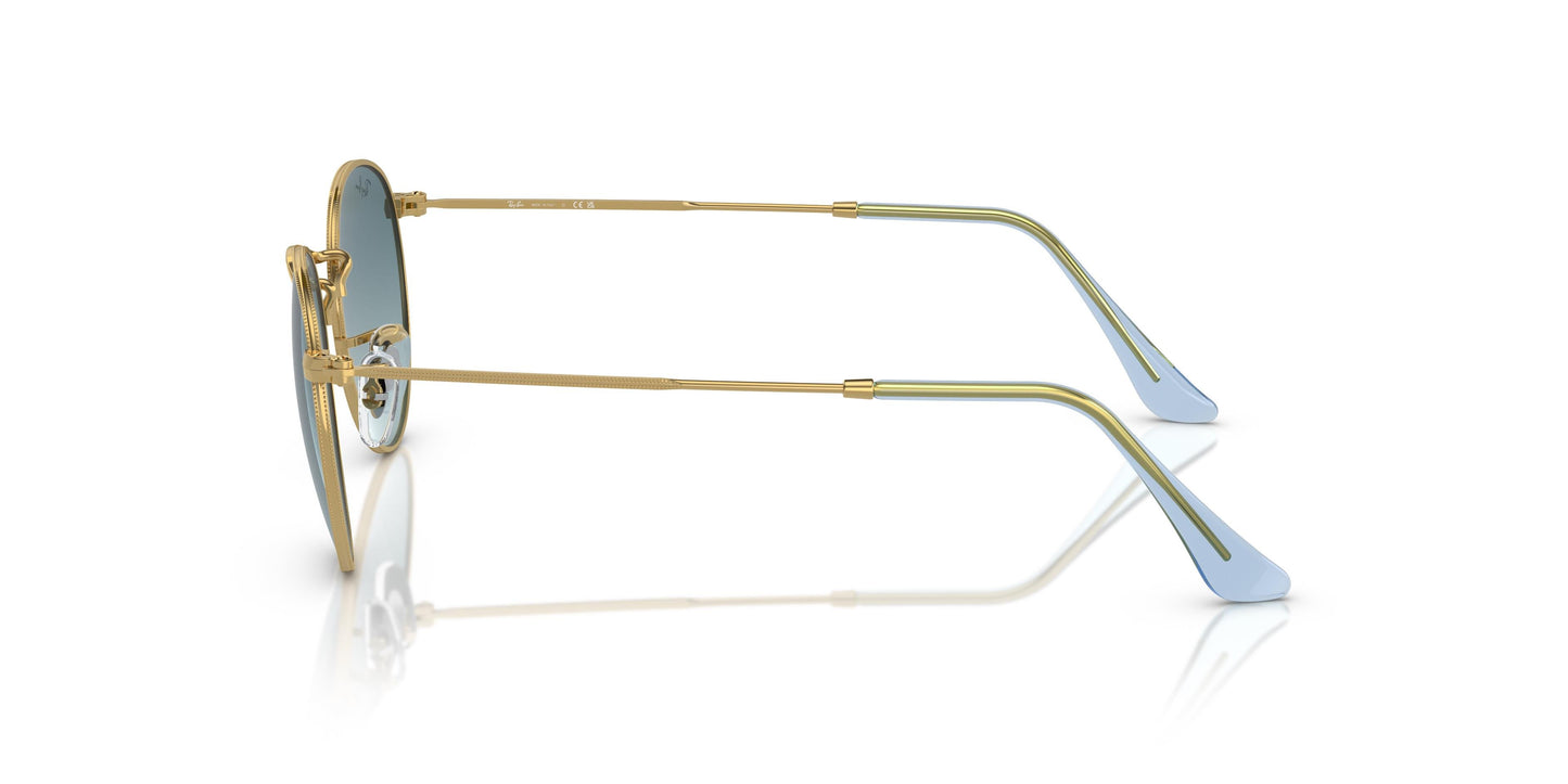 Ray-Ban RB3447 ROUND METAL 001/3M 53