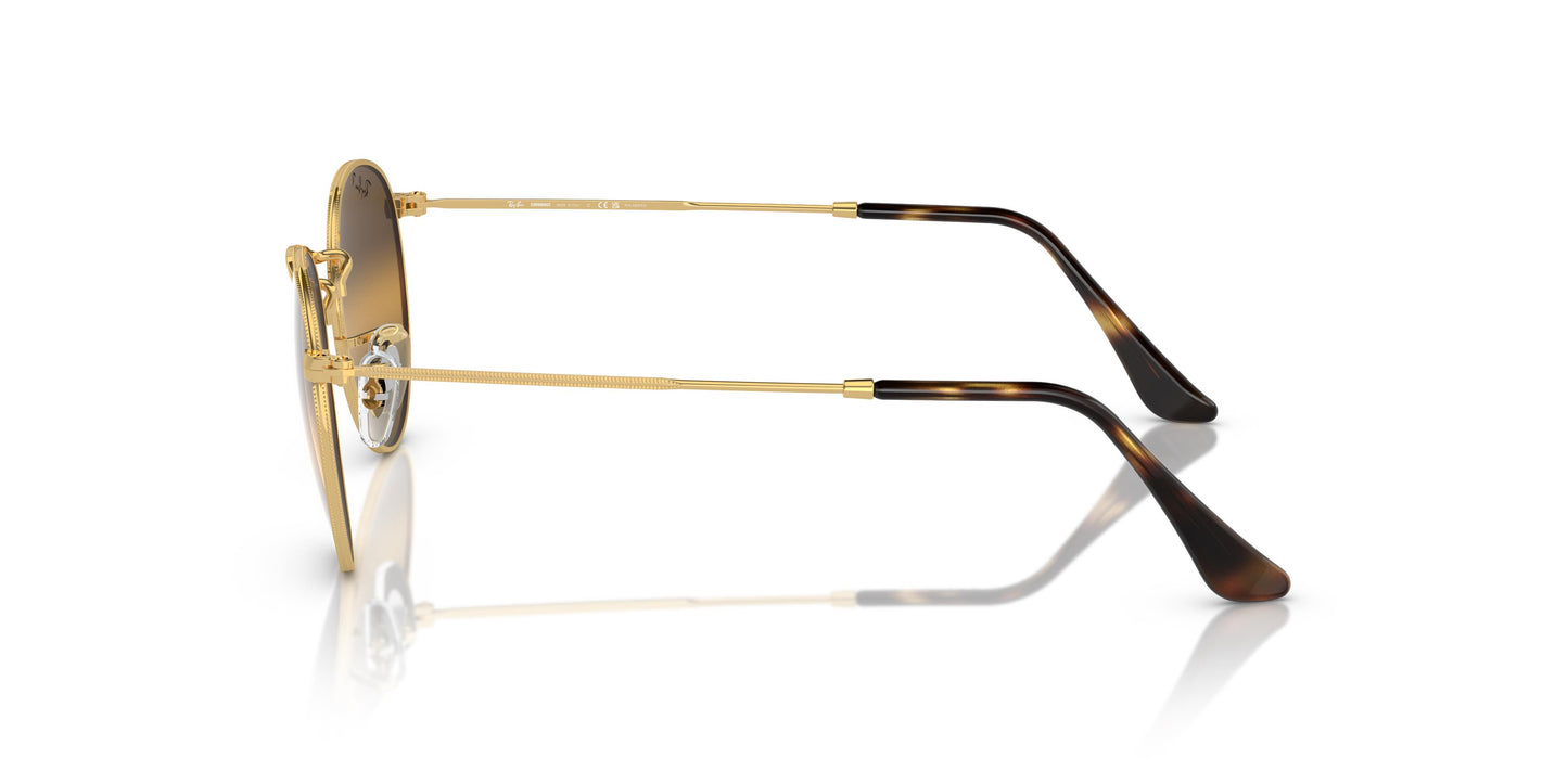 Ray-Ban RB3447 ROUND METAL 001/G5 53