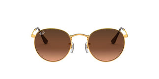 Ray-Ban RB3447 ROUND METAL - 9001A5 - Light Bronze - 53 mm