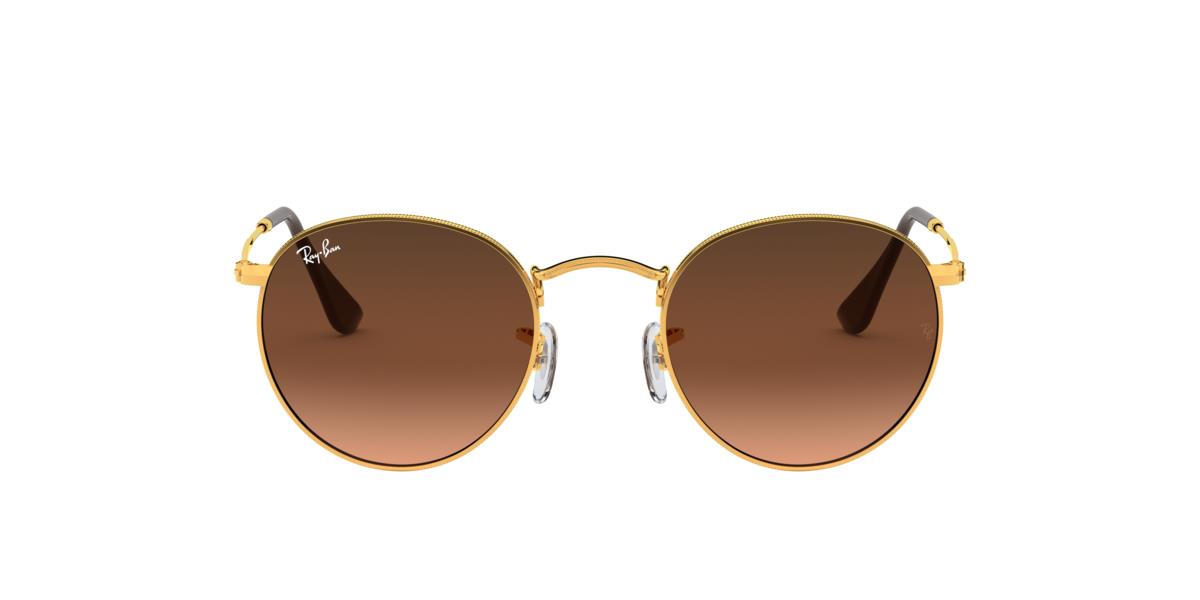 Ray-Ban RB3447 ROUND METAL - 9001A5 - Light Bronze - 50 mm