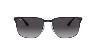 Ray-Ban RB3569 - 90048G - Black On Silver - 59 mm