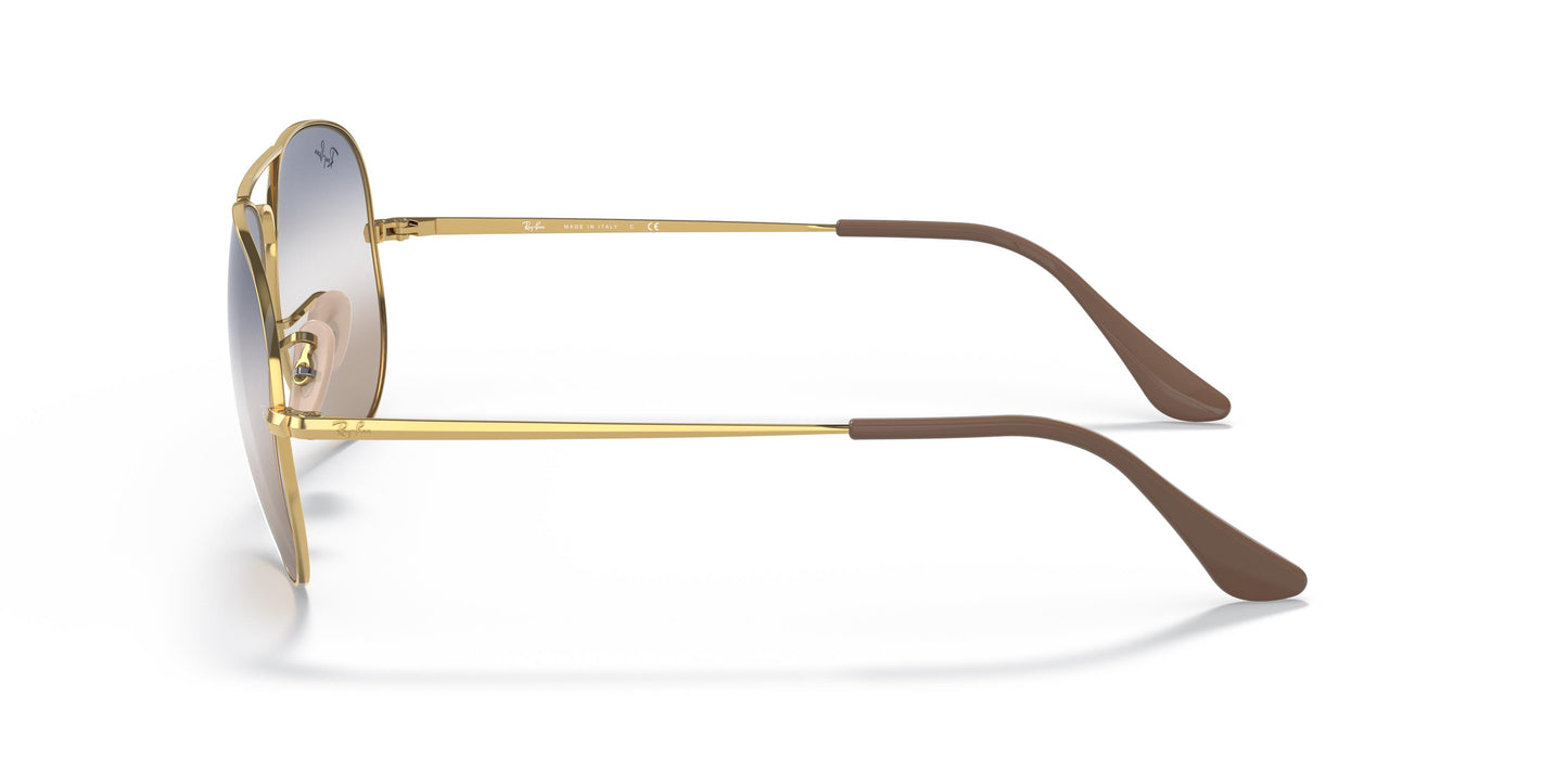 Ray-Ban RB3689 AVIATOR METAL II 001 GD 58