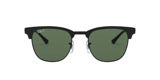 Ray-Ban RB3716 CLUBMASTER METAL - 186/58 - Matte Black On Black - 51 mm