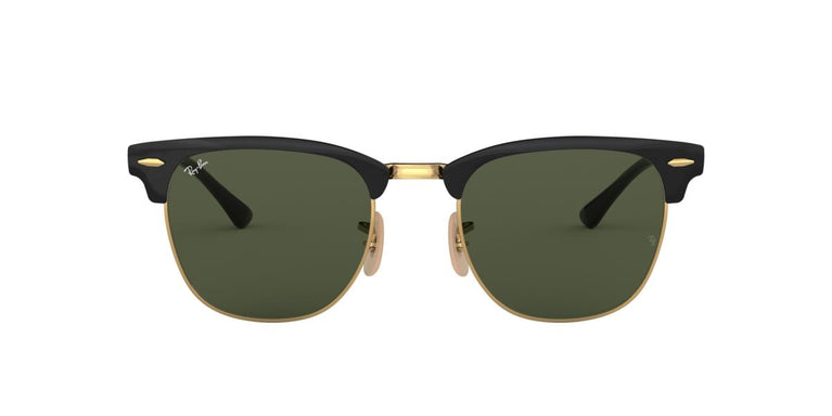 Ray-Ban RB3716 CLUBMASTER METAL - 187 - Black On Arista - 51 mm