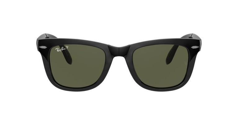 Ray-Ban RB4105 FOLDING WAYFARER - 601/58 - Black - 54 mm
