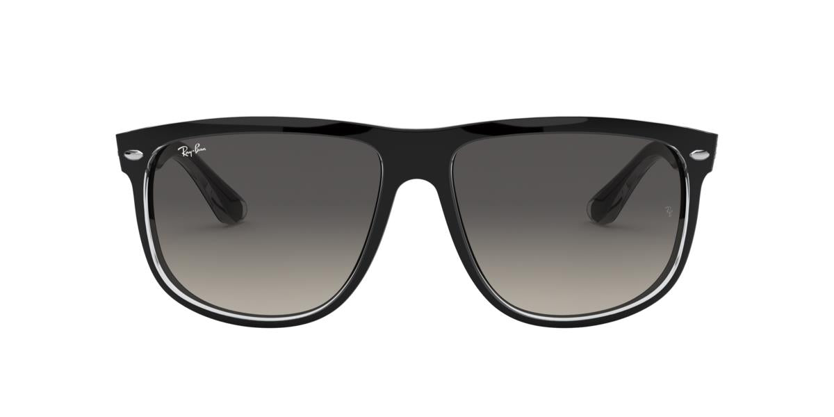 Ray-Ban RB4147 BOYFRIEND - 603971 - Black On Transparent - 60 mm