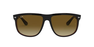 Ray-Ban RB4147 BOYFRIEND - 609585 - Black On Brown - 60 mm