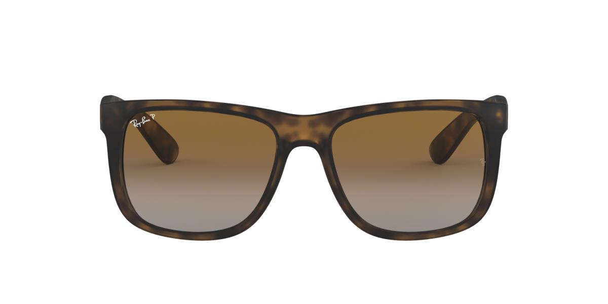 Ray-Ban RB4165 JUSTIN - 865/T5 - Rubber Havana - 55 mm