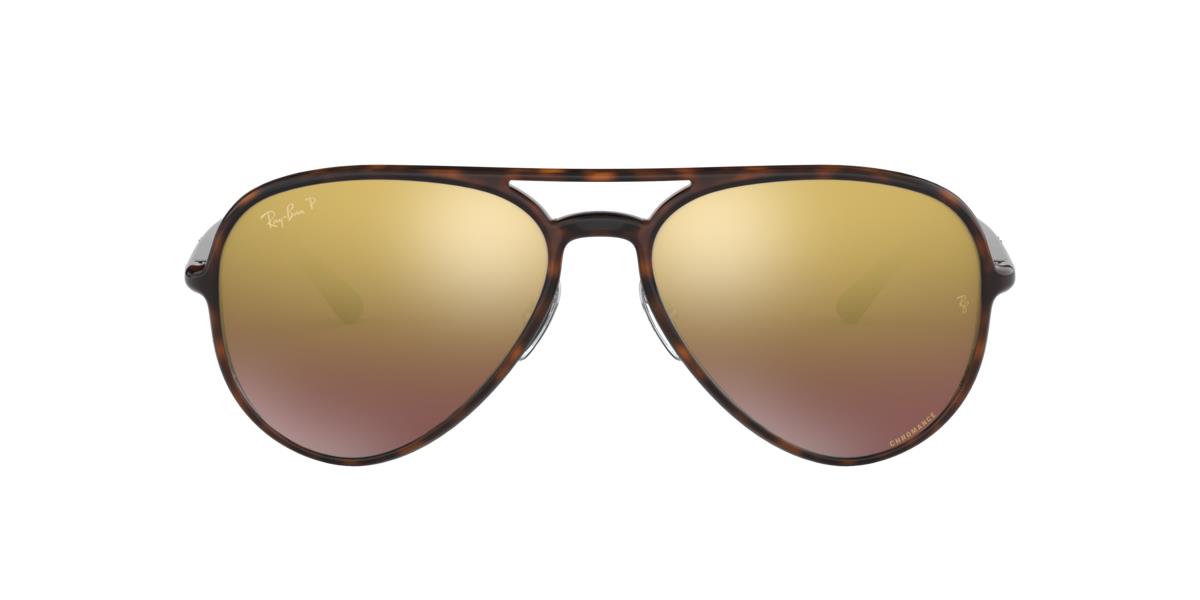 Ray-Ban RB4320CH - 710/6B - Light Havana - 58 mm