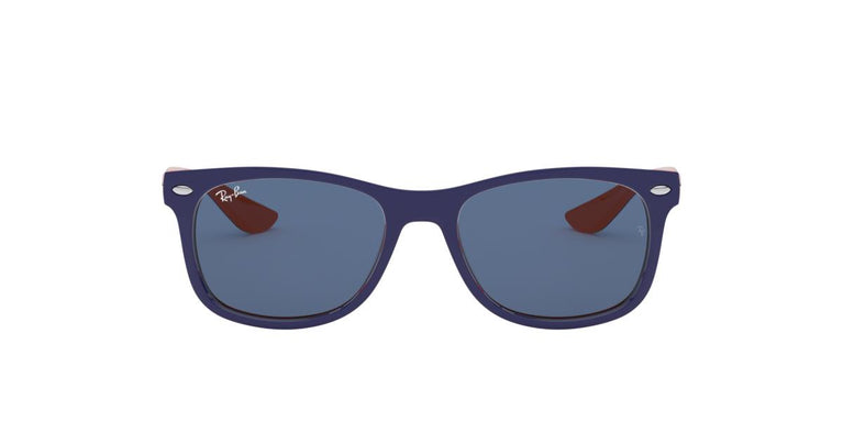 Ray-Ban RJ9052S JUNIOR NEW WAYFARER - 178/80 - Blue On Orange - 47 mm