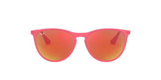 Ray-Ban RJ9060S JUNIOR ERIKA - 70096Q - Fuxia Fluo Transparent Rubber - 50 mm