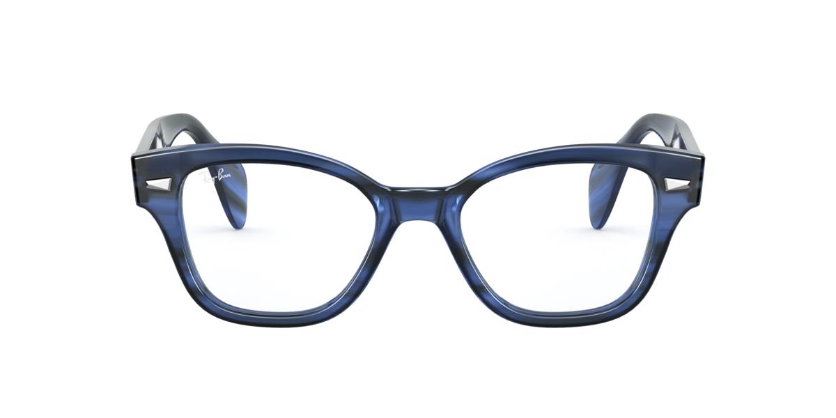Ray-Ban RX0880 - 8053 - Striped Blue - 49 mm